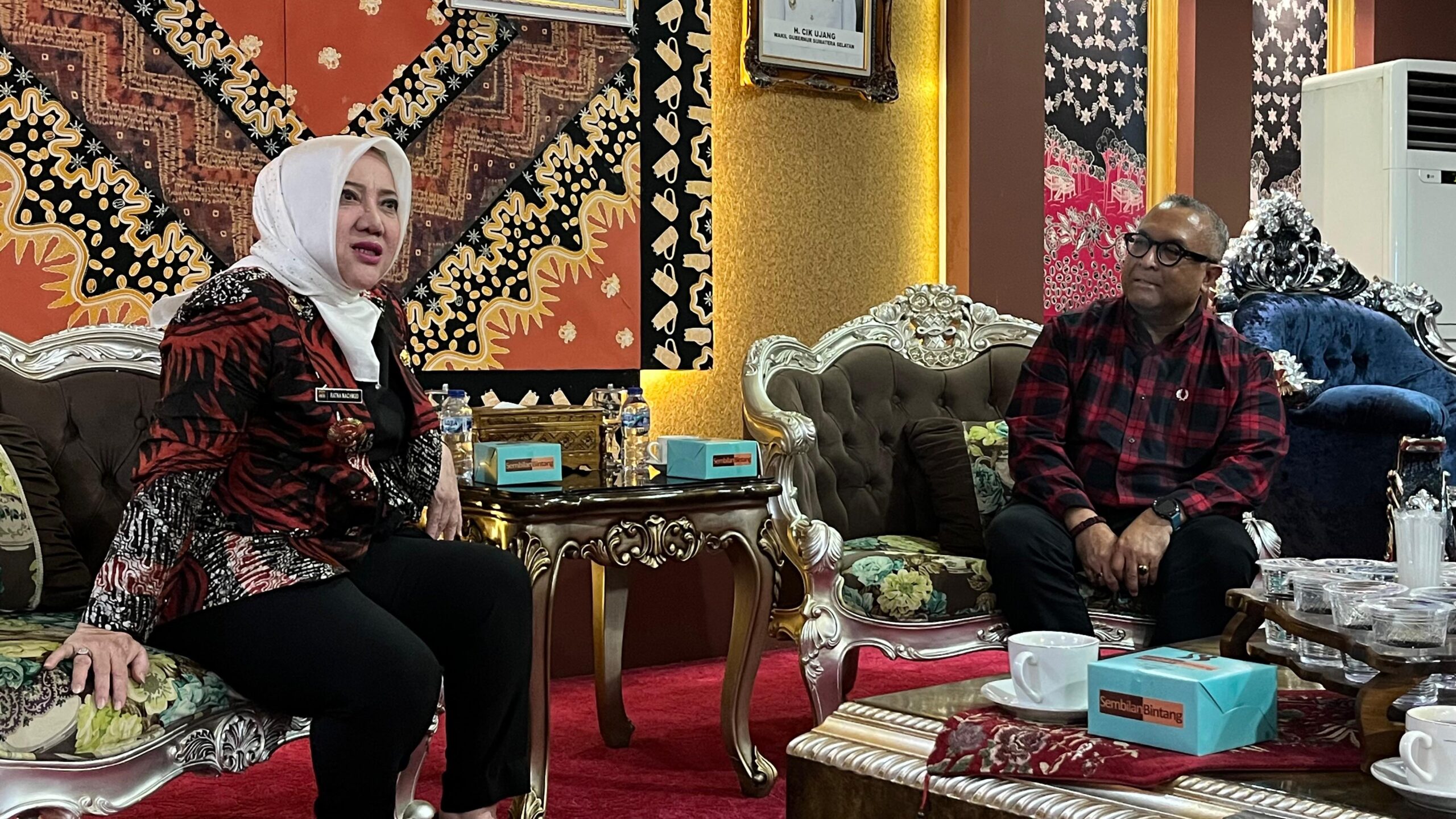 Manajemen PHR Zona 4 melakukan silaturahmi dengan Bupati Musi Rawas Ratna Machmud guna memperkuat sinergi mendukung ketahanan energi nasional.