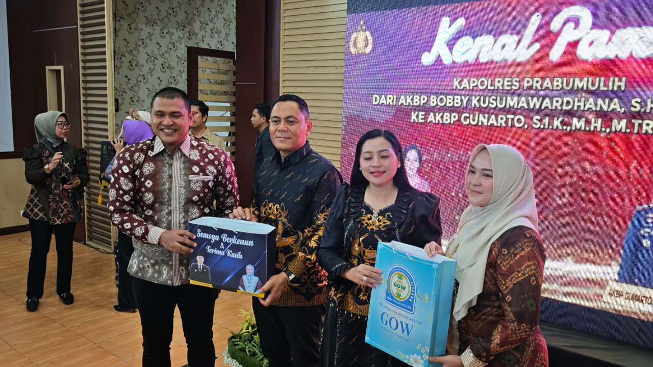 Wakil Wali Kota Prabumulih Franky Nasril menghadiri acara kenal pamit Kapolres Prabumulih tahun 2026.