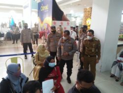 Kapolda Sumsel Kunjungi Polres Prabumulih dan Pantau Proses Vaksinasi