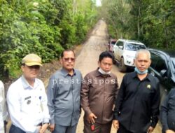 Komisi 3 DPRD Prabumulih Tinjau Jalan Rusak di Desa Talang Batu