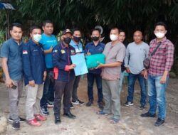 Peringati HPN 2022, Pers Prabumulih Bantu Pemasangan Wi-fi dan Rumah Budidaya Magod di Taman Edagi