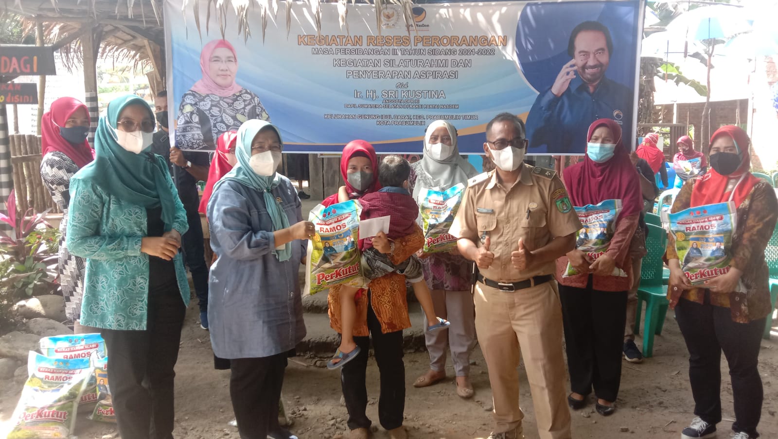 DPR RI Sri Kustina dan Bupati PALI Melipir ke Taman Edagi Gunung Ibul Barat, Ini Tujuannya?