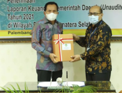 Serahkan Laporan Keuangan ke BPK, Ridho : Kita Nomor 3 Tercepat