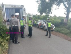 Antisipasi Balap Liar dan 3C, Polantas Polres Muba Gelar Razia