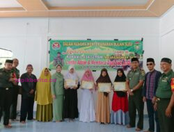 Gandeng Irmas Nurul Huda Koramil 404-02/PBM Gelar Lomba Adzan