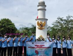 Hari Bakti Pemasyarakatan, Rutan Prabumulih Gelar Tabur Bunga