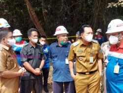 Walikota Prabumulih Ridho Yahya Tinjau Lokasi Korban Ledakan SKG 1 Pertamina