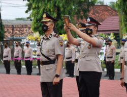 Kapolres Musi Banyuasin Pimpin Sertijab Wakapolres