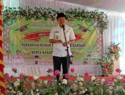 Walikota Prabumulih Resmikan Rumah Tahfidz Nur Rahmad Sekaligus Resmikan Masjid Nur Rahmad