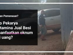 Sebar Foto Dugaan Pekarya Jual Besi, Oknum Bakal Dilaporkan?