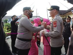 Polres Prabumulih laksanakan acara pisah sambut Kapolres Prabumulih