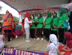 Ikuti Jalan Santai, Desa Suka Makmur Raih Juara 3