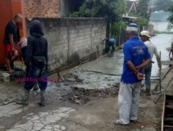 Sentra Permukiman Baru Talang Jambe Semakin Berkembang, Semua Pengecoran Jalan Hasil Usulan Musrenbang