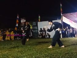 Penutupan Perayaan HUT RI di Muara Dua di Hibur Aksi PSHT