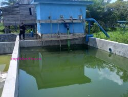 Diduga Bocor, Setahun Dibangun Kolam Penampung Air PDAM Tak Digunakan