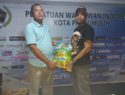 Meriahkan HUT RI ke-77, PWI Prabumulih Gelar Lomba Gaple