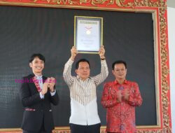 HUT Prabumulih ke-21 Kembali Terima Piagam Rekor MURI