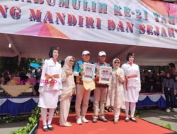 Walapun Panas Bedengkang, Karnaval HUT Kota Prabumulih Meriah