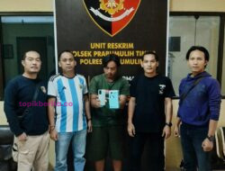 Curi HP Dalam Rumah, Dandi Erfando Dibekuk Tim STSB Polsek Prabumulih Timur Polres Prabumulih