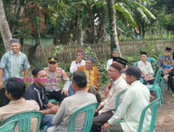 Antisipasi Karhutlah, Kapolsek Cambai Sampaikan Himbauan