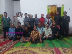 Silaturahmi, Puluhan Warga Dusun 5 Karya Mulya Sambut Rika Sungudi