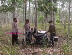 Kapolsek Cambai Ingatkan Warga Waspada Curanmor