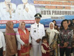 Usai Dilantik Ridho Yahya, Sahril Kenedi Resmi Pimpin Talang Batu
