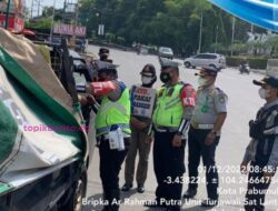 Petugas Satlantas Polres Prabumulih Lakukan Penindakan di KTL