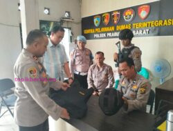 Antisipasi Teroris, Polsek Prabumulih Barat Tingkatkan Kewaspadaan