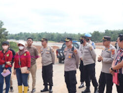 50 Personil Polres Prabumulih Terjun Amankan Lahan Sengketa Tol