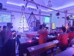 Polres Prabumulih Jaga Ketat Ibadah Natal di Gereja HKBP