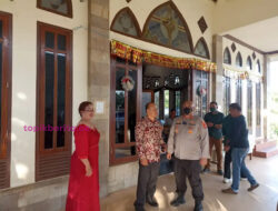Mendekati Natal, Kapolres Prabumulih Tinjau Gereja HKBP