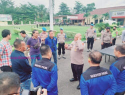 Kapolres Prabumulih Beri Arahan Tentang Peredaran Narkoba