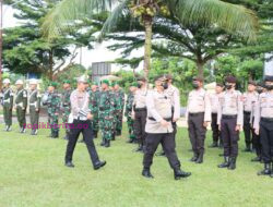 Polres Prabumulih Gelar Apel Operasi Lilin 2022, Ini Pesan Kapolres