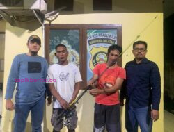 Tim Viper Polsek Prabumulih Barat Tangkap Pelaku Pencuri Kabel