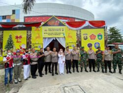 Tim Was Ops Lilin 2022 Mabes Polri Kunjungi Posko Nataru Air Mancur
