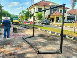 Polsek Prabumulih Timur Sediahkan Lapangan Futsal