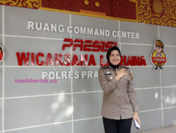 Shelin Safitri Polwan Cantik di Prabumulih, Wakili Polda Sumsel Belajar Bahasa Korea