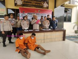 Upah Potong Pipa 100K, Dua Pelaku Diancam 7 Tahun Obak