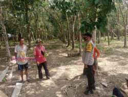 Bhabinkamtibmas Wilayah RKT Jelang Nataru Himbau Warga Tak Pesta Kembang Api