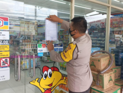 Bhabinkamtibmas GI Sebarkan Maklumat dari Polres Prabumulih