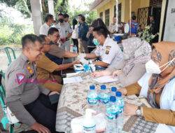 Tambah Stok, Satlantas Polres Prabumulih Gelar Donor Darah