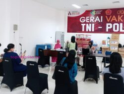 Polres Prabumulih Gelar Vaksin Covid-19 di City Mall