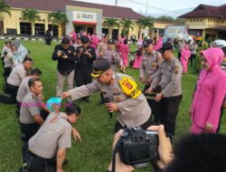 Selamat! 33 Personil Polres Prabumulih Naik Pangkat