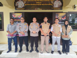 Polsek Rambang Kapak Tengah Prabumulih Terima Kunjungan Bawaslu
