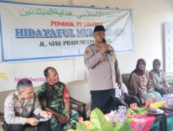 Kapolres Prabumulih AKBP Witdiardy Kunjungi Ponpes Hidayatul Mubtadi-ien