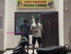 Dua Pelaku Curanmor Dibekuk Tim Elang Muara Polsek Cambai
