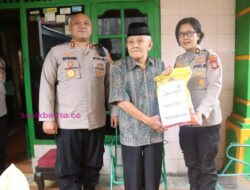 Polres Prabumulih Kunjungi Keluarga Personil Yang Sakit