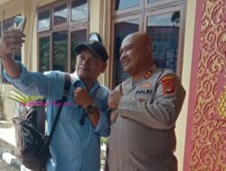 Tali Asih Kapolres Prabumulih Kunjungi Rumah Duka Wartawan Senior