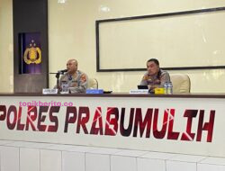 Polres Prabumulih Evaluasi Kinerja Anggota Secara Menyeluruh